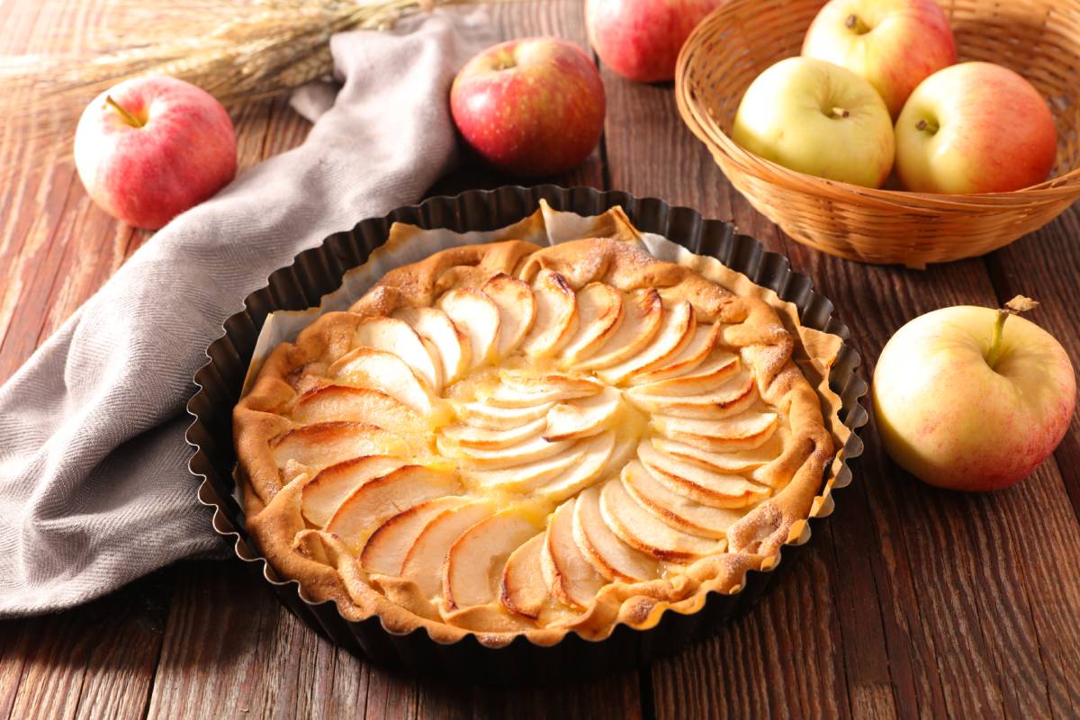 Tartas de frutas tarta de manzana