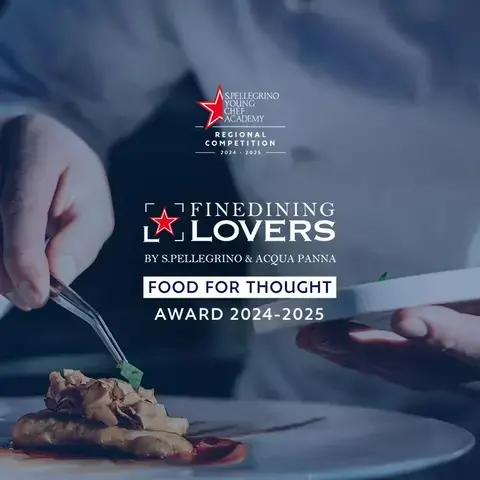 Fine Dining Lovers Food for Thought Award 2024-25.