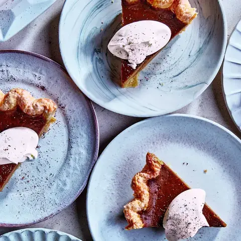 Caramelized Honey Pumpkin Pie by Claire Saffitz