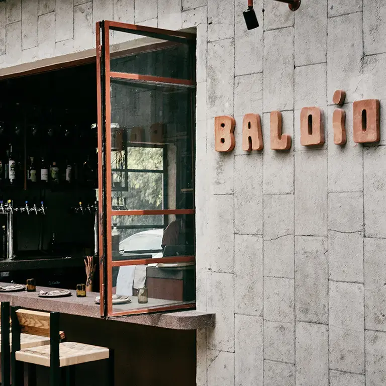 Baldío restaurant in Mexico City.