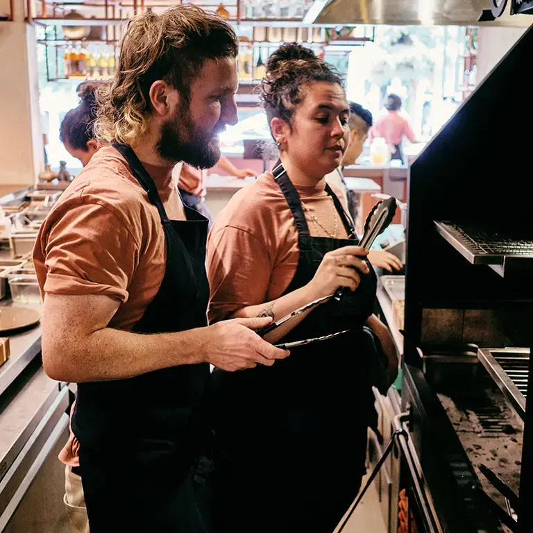 Chef Douglas McMaster at Baldío.