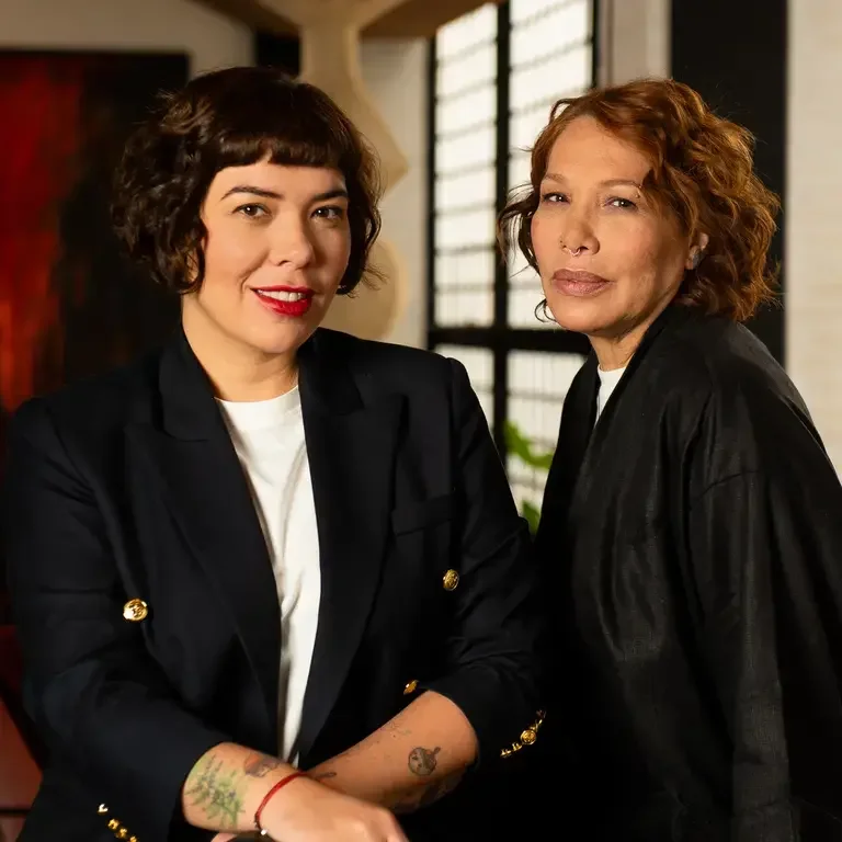 Leonor Espinosa y Laura Hernandez