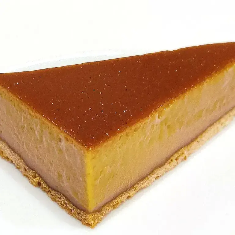 Mark Moriarty’s barley caramel custard tart.