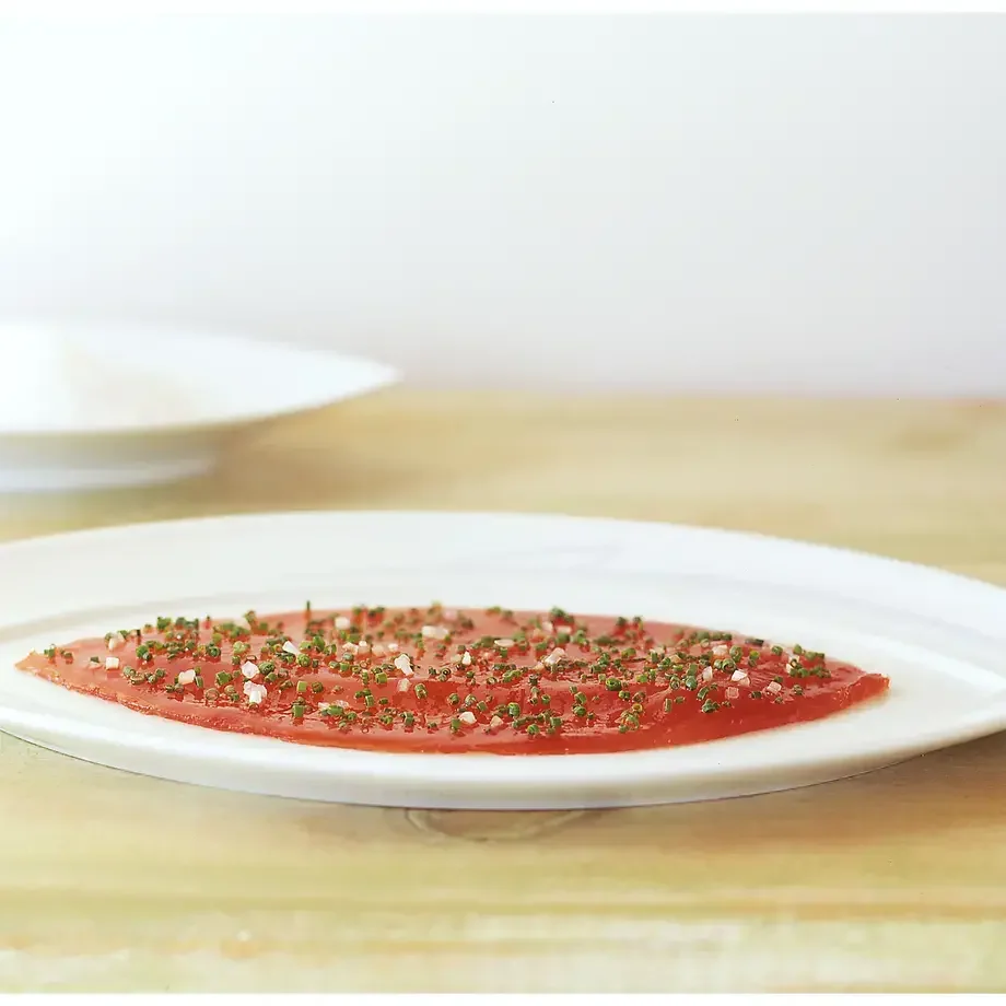 Tuna carpaccio by Eric Ripert