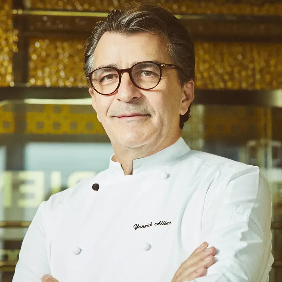 Chef Yannick Alléno.