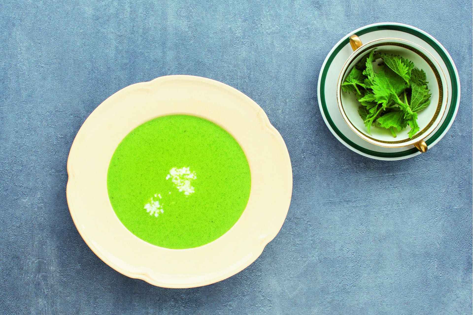 Nettle Soup. Photography and Styling: Anita Murphy and Zania Koppe