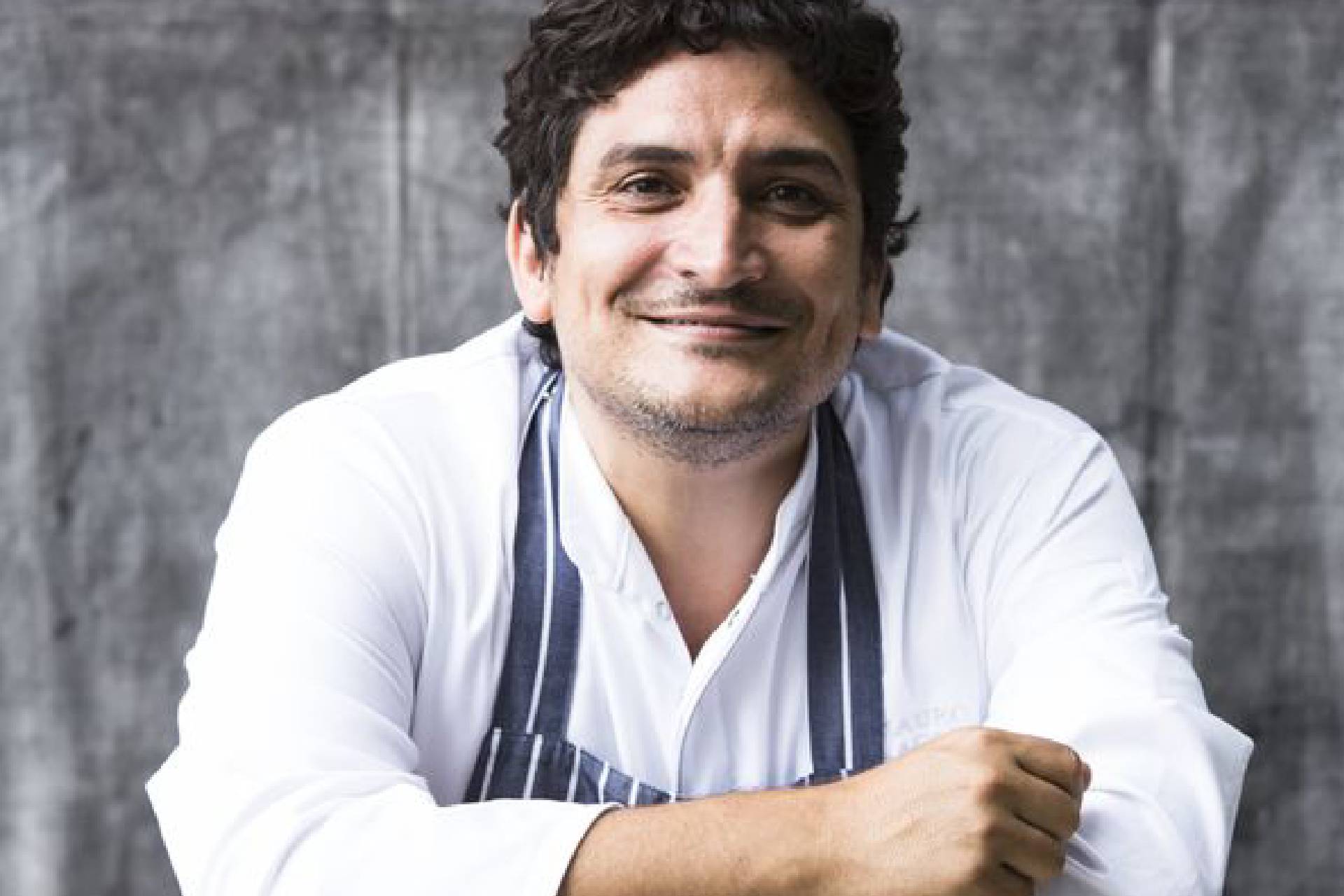 A close up of Chef Mauro Colagreco