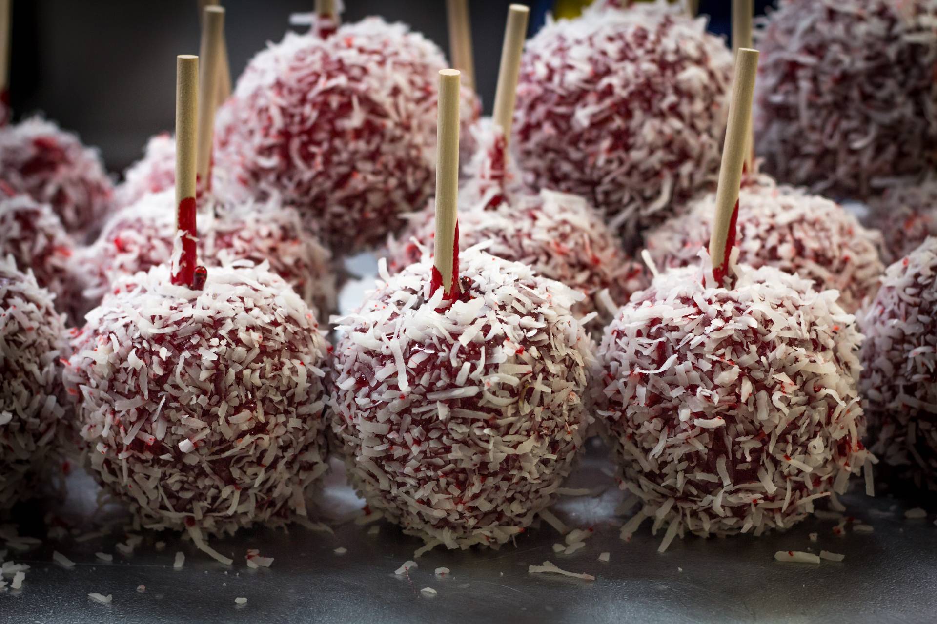 caramel-apples-toppings-coconut