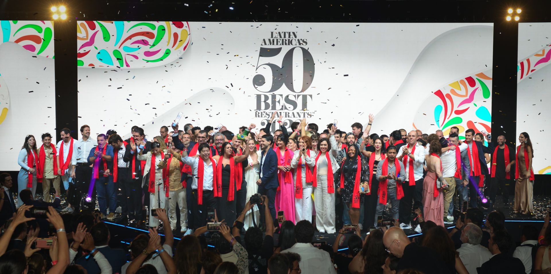 Latin America's 50 Best Ceremony winners