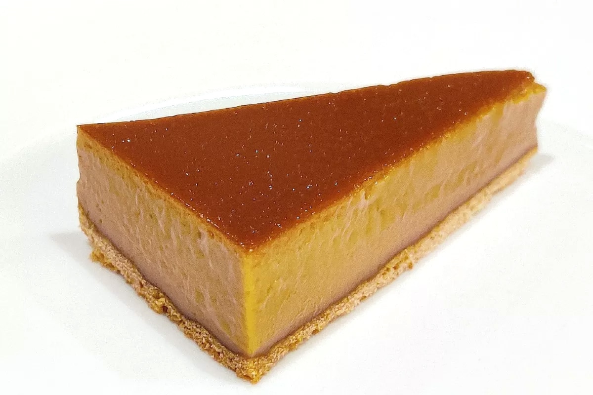 Mark Moriarty’s barley caramel custard tart.