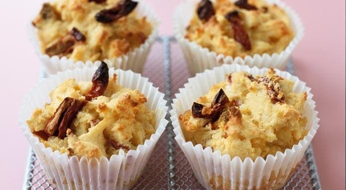 Cherry and Date Muffins