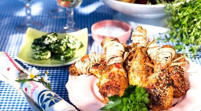 Grilled Chicken Drumsticks