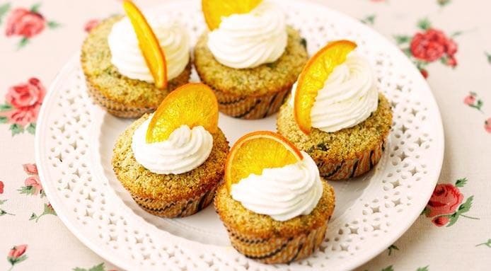 Jasmine and Orange Cupcakes