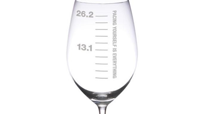 Marathon Wine Glass