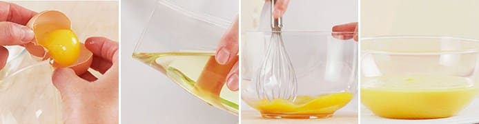 Mayonaise preparation step-by-step