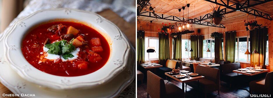 Onegin Dacha | UgliUgli restaurants