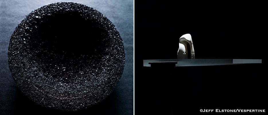 Vespertine Restaurant | Hirame Dish Object