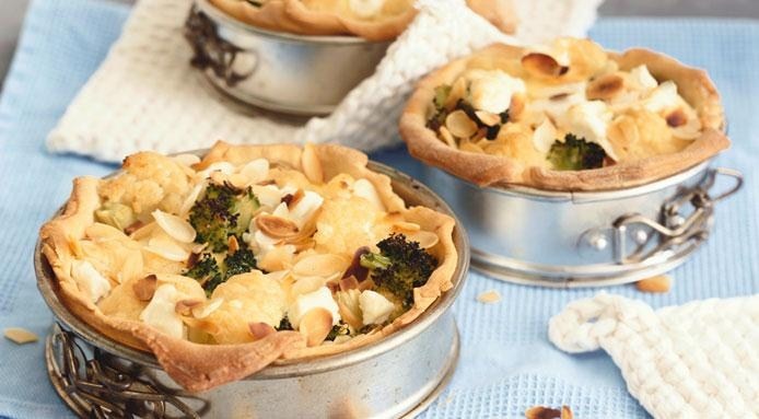 Broccoli | Cauliflower Quiche