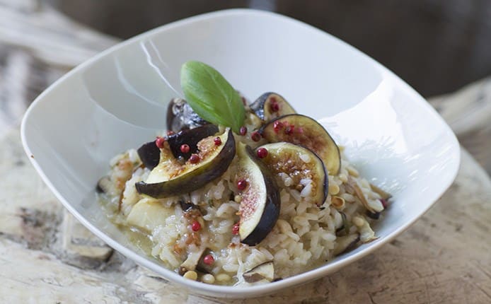 risotto ai fichi